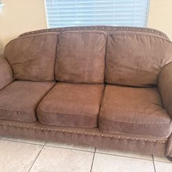 Brown Couch $20 For Couch $20 More For Local Delivery 
