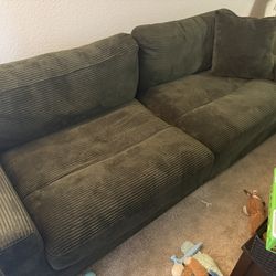 Couch, Chair, Ottoman With Storage 