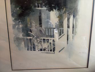 Print of watercolor by Jeanne Dobie