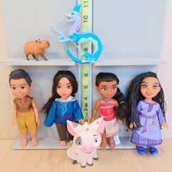 Disney's Princess Petite 6-inch Doll Lot 