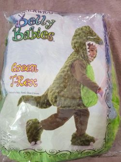 Dinosaur T-Rex Toddler Belly Costume.