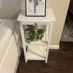 White Shelving Unit