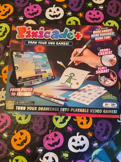Pixicade+ Plus Edition Draw Your Own Games Kit