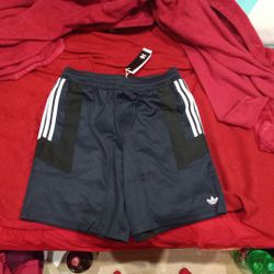 Adidas Soccer Shorts Navy Blue Size Large