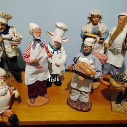 A Collection Of  "Chef's Figurines"!