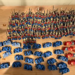 LEGO Lion Knights And Black Falcons Lot