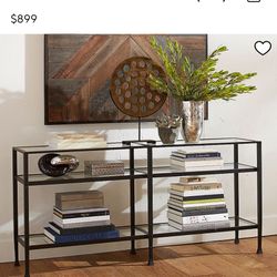 Pottery Barn 65” Tanner Console Table
