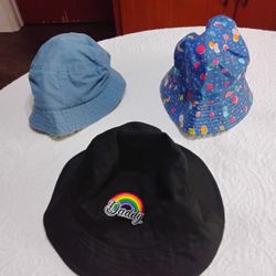 Hats All 3 For 