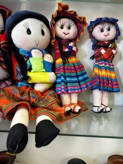 Peruvian Dolls Collectibles Or Unique Gift