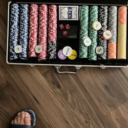 Real Poker Child In Aluminum Case