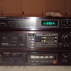 Kenwood Home Stereo And Linear Audio Speakers 