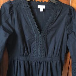 J. Crew Black Dress, Women’s Size XXS