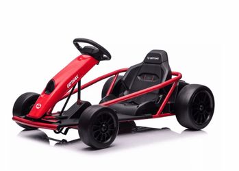 Barely used GOTRAX GOTRAX Drift Go Kart Ride on for Kids, Steel Frame, up to 8 mph, 120 lb Weight Capacity, UL2272