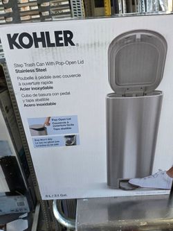 Kohler 8L Step Trash Can
Item 1938012