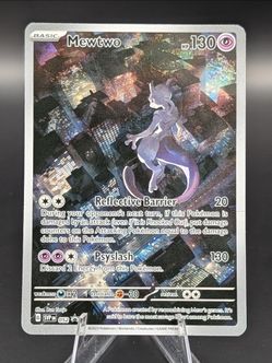 Mewtwo SVP 052 Illustration Rare Promo S&V 151
