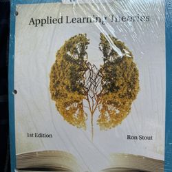 Applied Learning Theories 1st Edition by Ron Stout (Brand New).