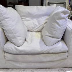 Restoration Hardware Cloud Chair (off-white)