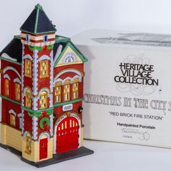 Red Brick Fire Station - Christmas In The City
