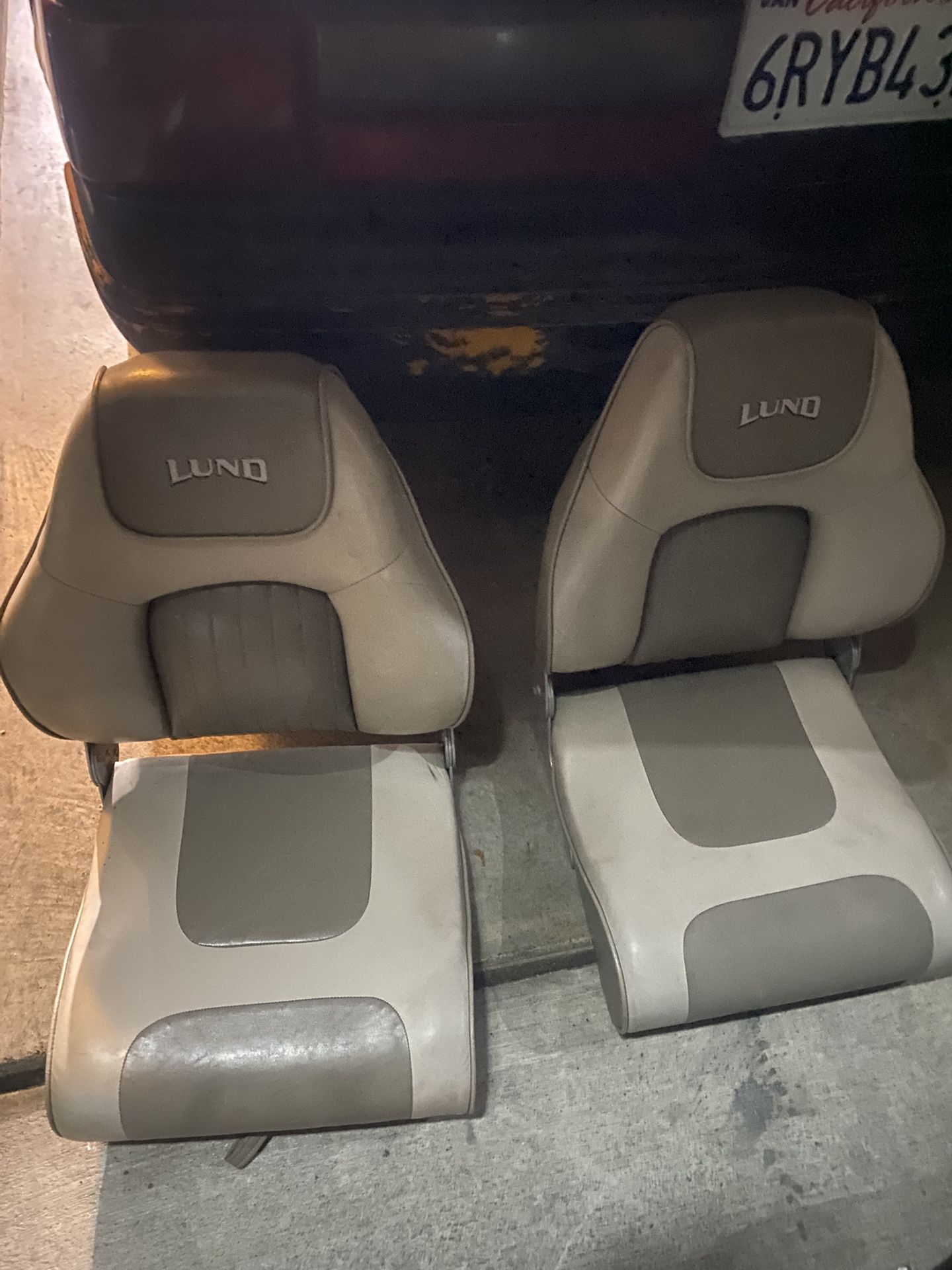 Lund Fishing Boat Seats