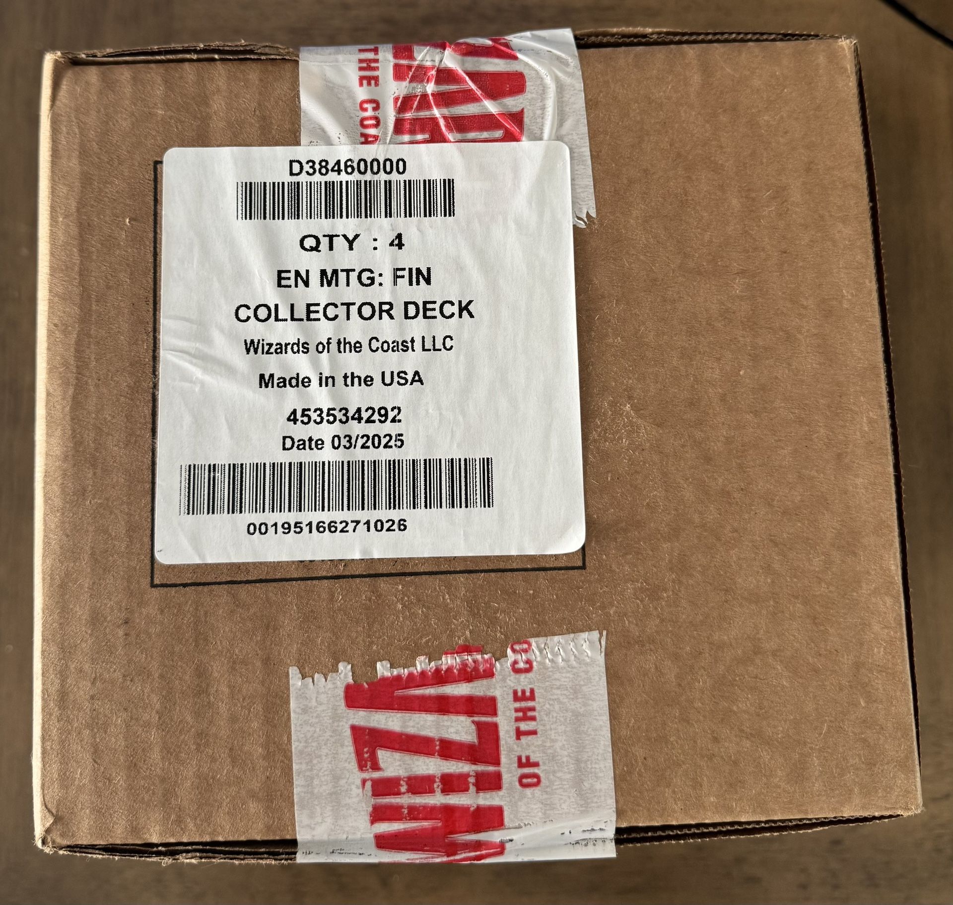 Sealed - Magic: The Gathering - Final Fantasy Collector's Edition Commander Deck Bundle - Includes All 4 Surge Foil Decks