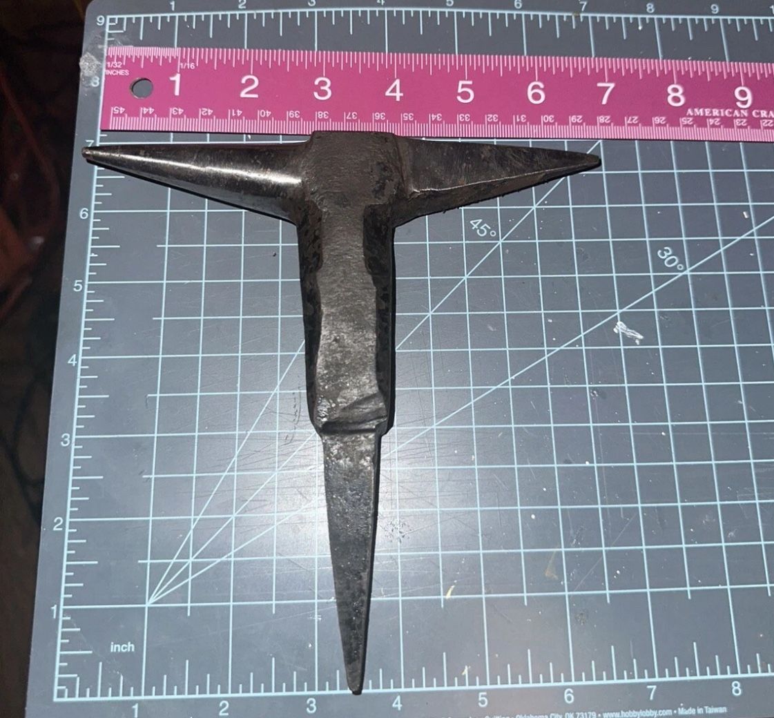 Stump Anvil For Anvil For Hardy Hole Or Wood Block, Blacksmithing Tools