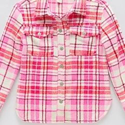 Thereabouts Little Fleece Heavyweight Shirt Jacket And Leggings Sz M