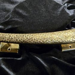 Antique Brass Fish Cabinet/Drawer Pull