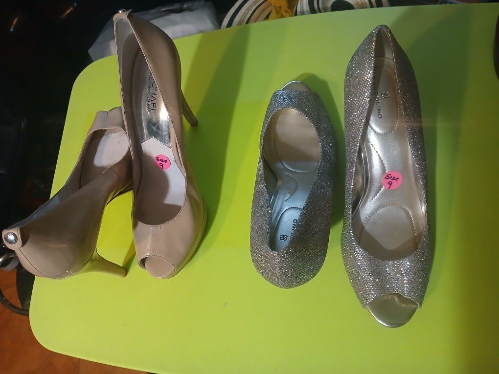 Women Heels Name Brand Size 9 And 8