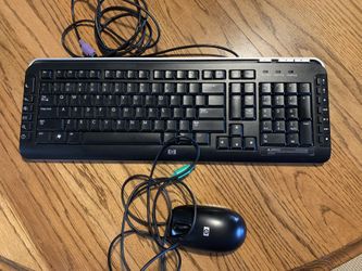 HP Full Keyboard And Mouse $20