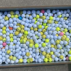 500 Mixed Brand Used Golf Balls - Clean & Ready to Play!