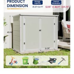 Garbage Can Or Outdoor Storage 