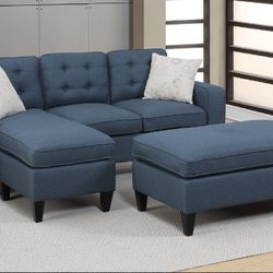 Sectional W/ Ottoman 