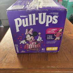 Pull-Ups Girls' Potty Training Pants, Size 4T-5T