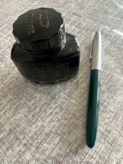 Hero pen and Parker ink