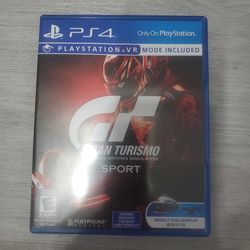 Gran Turismo Sport PS4