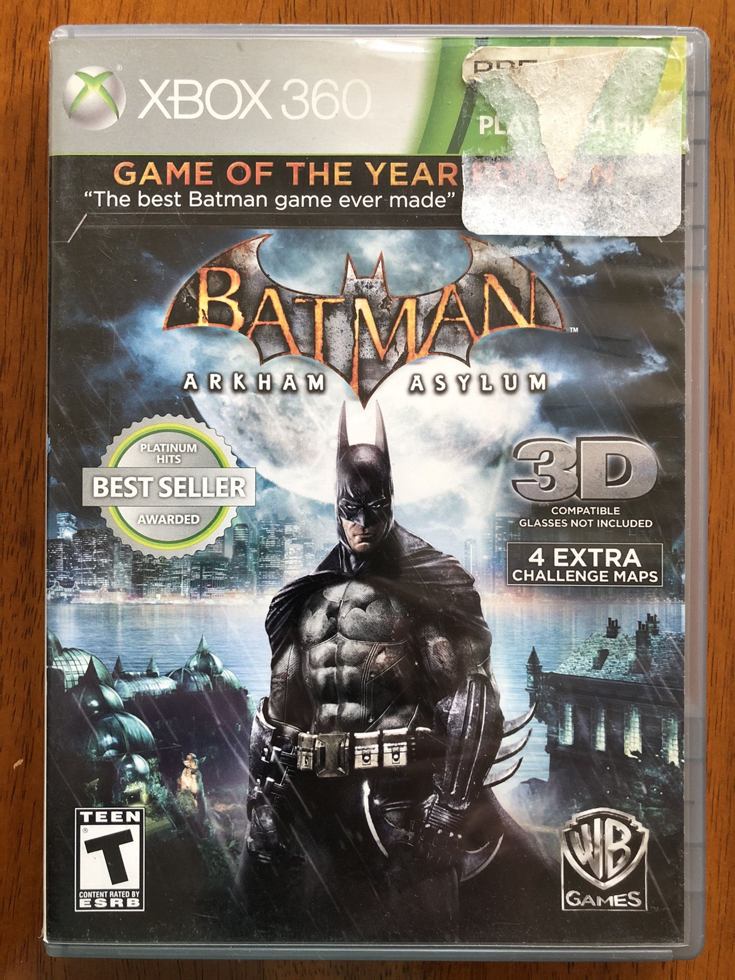 Batman Arkham Asylum- Game of the Year Edition XBOX 360