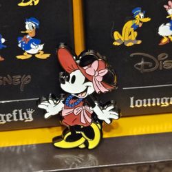 Disney Minnie Mouse Dapper Enamel Metal Pin Blind Box Series 