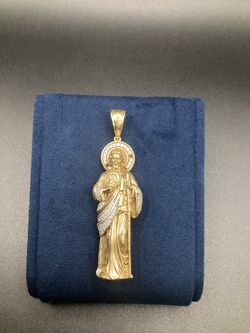 Gold St. Jude Pendant