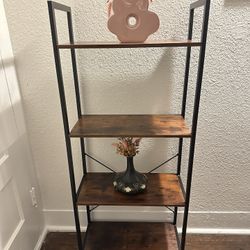 4 Tier Brown Bookcase 