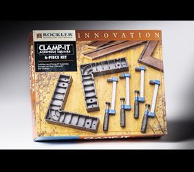 Rockler Square and clamps