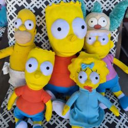 The Simpsons Toy Plush Bundle 