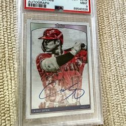 SHOHEI OHTANI AUTO