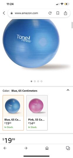 Tone Fitness Stability Ball/Exercise Ball