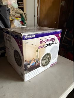 🔊 Yamaha NS-IW480C Flush Mount In-Ceiling Speakers - 1 Pair (New in Box) 🔊