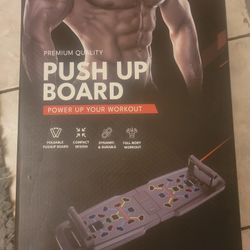 Push Up Board,Home Gym,Portable Exercise Equipment,Pilates Bar and 20 Fitness Accessories with Resistance Bands and Ab Roller Wheel,Full Body Workout 