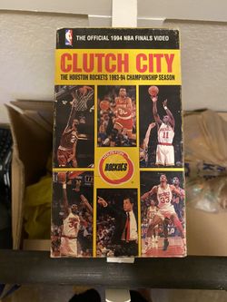 The official 1994 nba clutch city VHS