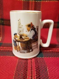Norman Rockwell mug "For a good boy "