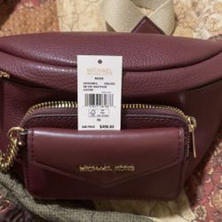 Michael Kors / Burgundy//fanny Pack