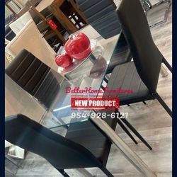 Brand new Dining set /dining furniture / Sillas/ stools/ chairs/dining starting At $245 table Finance $49 down. ‼️PRICE DROP‼️