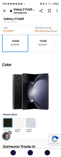 Samsung Galaxy Fold 5 1000 Obo